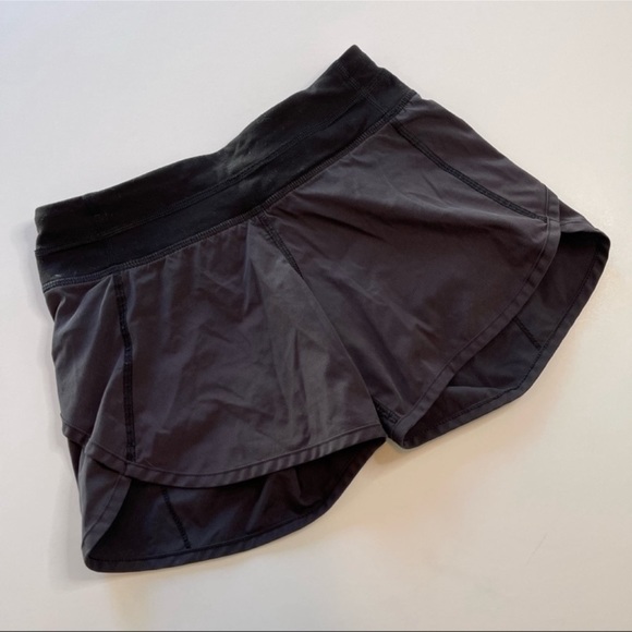 lululemon athletica Other - Ivivva by Lululemon Speedy Black Workout Shorts Girls Size 10